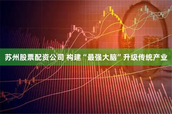 苏州股票配资公司 构建“最强大脑”升级传统产业